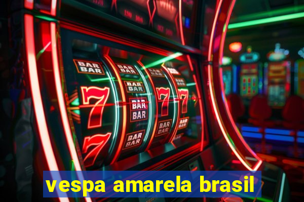 vespa amarela brasil